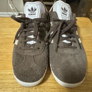 Adidas Gazelle Brown Suede Sneakers